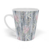 Latte Mug, 12oz Protea