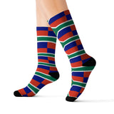 South African flag Socks