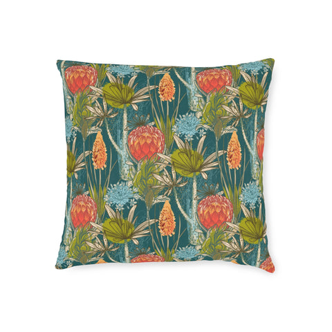 South African Protea Square Pillow