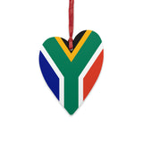 South African Christmas Decoration Wooden Ornaments