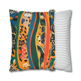 African abstract animal print Pillowcase Cover only - no filling is included