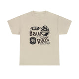 South African My Braai My Rules shirt,  Afrikaans / Braai Unisex Heavy Cotton Tee