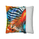 African Zebra Pillowcase Cover only - no filling is included