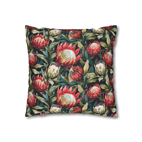 Copy of Copy of South African Protea Spun Polyester Pillowcase