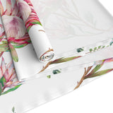 Table Runner (Cotton, Poly)South African Protea