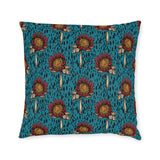 South African Protea Square Pillow