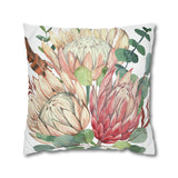 South African Protea Pillowcase Cover only - no filling is included