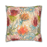 South African Protea Pillowcase Cover only - no filling is included