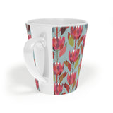 Latte Mug, 12oz Protea