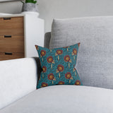 South African Protea Square Pillow