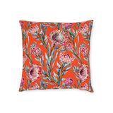 South African Protea Square Pillow