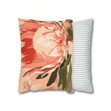 South African Protea Pillowcase Cover only - no filling is included