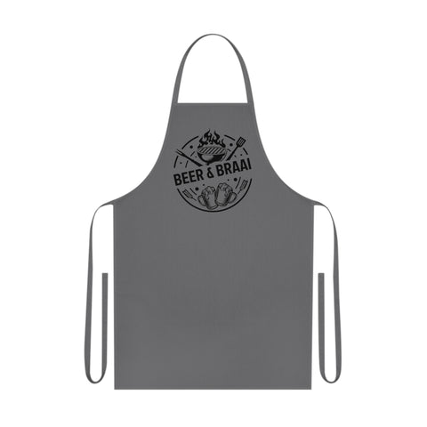 Beer &  Braai South African Cotton Apron - Various colours available