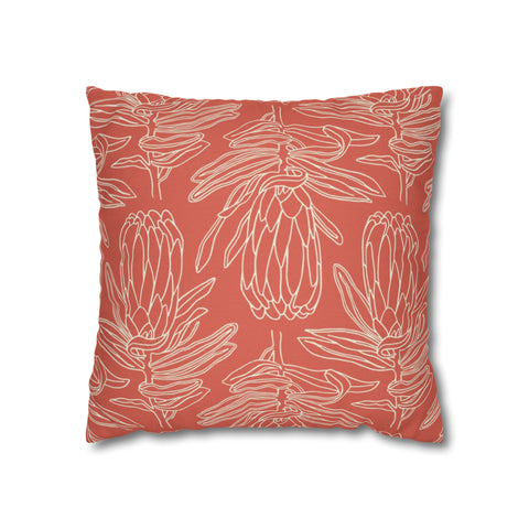 South African Protea Pillow Case Protea / floral / flower Made in the USA