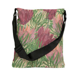 South African Protea Tote bag African print design Protea Adjustable