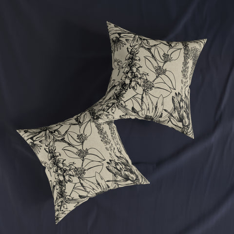 South African Protea Square Pillow