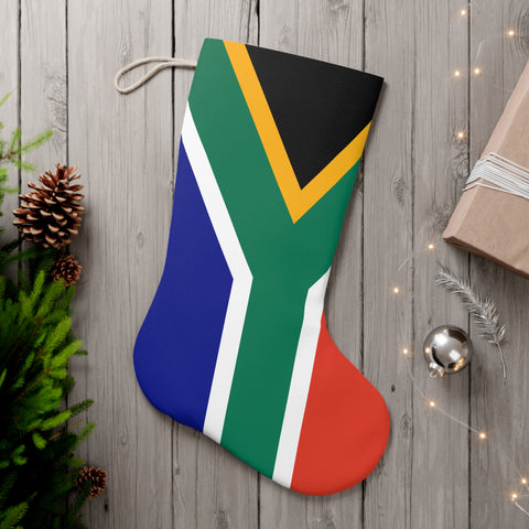 South African Flag Santa Stocking