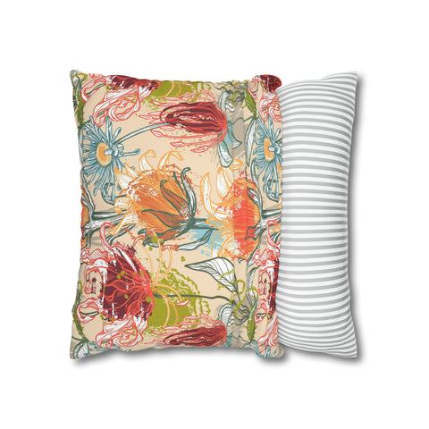 South African Protea Pillowcase Cover only - no filling is included