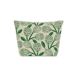 South African Protea Cotton Cosmetic Bag