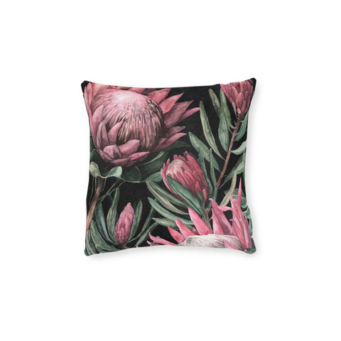 South African Protea Square Pillow