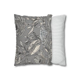 South African Protea Spun Polyester Pillowcase -Pillow not included