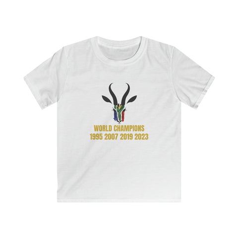 Kids Softstyle Tee South African Shirt,  Afrikaans / Braai