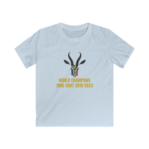 Kids Softstyle Tee South African Shirt,  Afrikaans / Braai