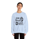 My Braai my rules South African Unisex Heavy Blend™ Crewneck Sweatshirt