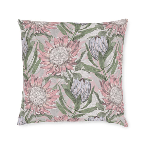 South African Protea Square Pillow