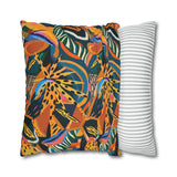 African abstract animal print Pillowcase Cover only - no filling is included