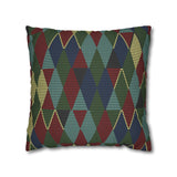 South African Ethnic Print Spun Polyester Pillowcase - Shipped from UK/USA/AUS