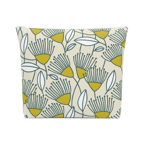 South African Protea Cotton Cosmetic Bag