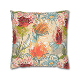 South African Protea Pillowcase Cover only - no filling is included