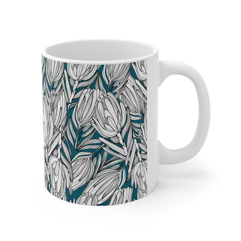 South African Protea Mug 11oz