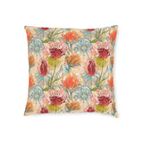 South African Protea Square Pillow