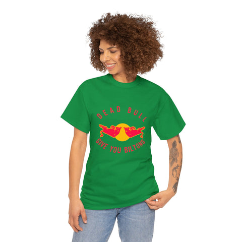 South African Dead bull gives you Biltong Unisex Heavy Cotton Tee - Afrikaans / Africa