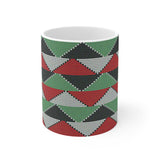 South African Ethnic print Ceramic Mug 15oz - Dispatched from UK