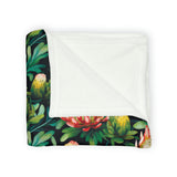 Copy of South African Protea Soft Polyester Blanket