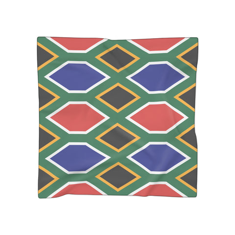 Poly Scarf South African flag