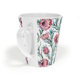 Latte Mug, 12oz Protea