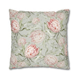 South African Protea Spun Polyester Pillowcase- Shipped from UK/USA/AUS