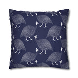 South African Guniefowl Spun Polyester Pillowcase - Shipped from UK/USA/AUS