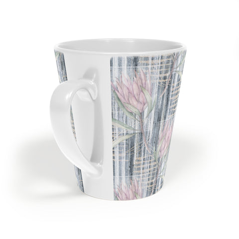 Latte Mug, 12oz Protea