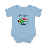 Short-sleeved Baby Bodysuit Love South Africa Baby Bok Babygrow - Shipped from the USA