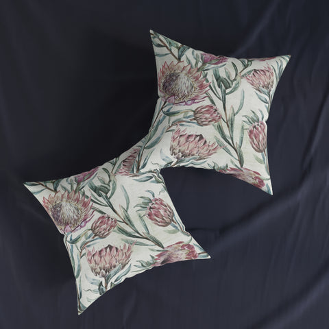 South African Protea Square Pillow