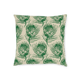 South African Protea Square Pillow