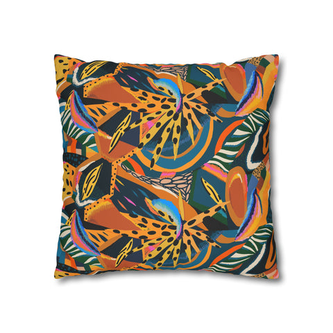 African abstract animal print Pillowcase Cover only - no filling is included