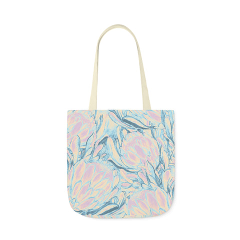 Copy of South African Protea Polyester Canvas Tote Bag