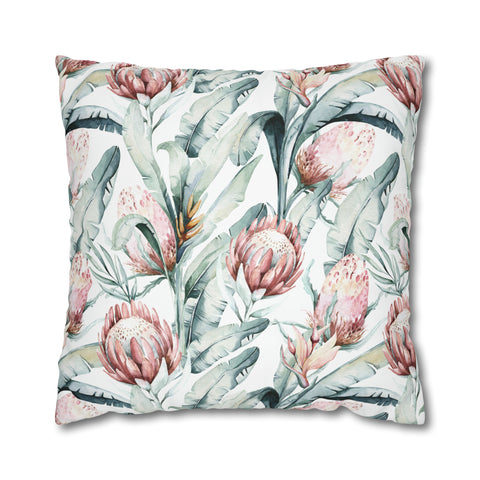 South African Protea Pillowcase Cover only - no filling is included