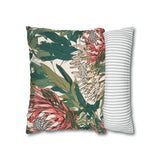 South African Protea Spun Polyester Pillowcase -Pillow not included